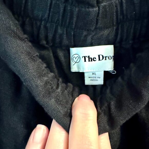 Amazon The Drop Priya Pull-on Linen Short XL - Picture 4 of 4